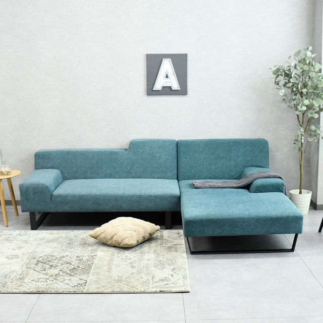 【アウトレット商品】 訳ありカウチソファ