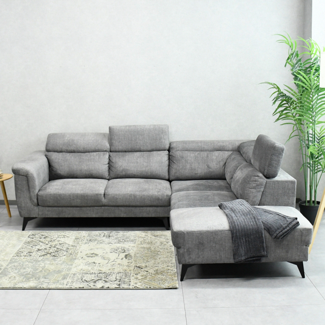 【アウトレット商品】 エコテックススタンダード100の生地を使ったカウチソファ