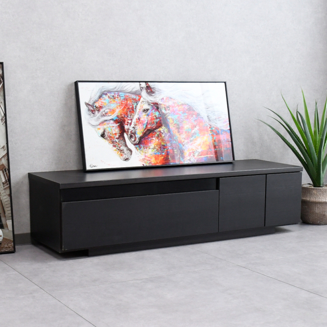 【アウトレット商品】 国産完成品140cm幅テレビ台 テレビボード