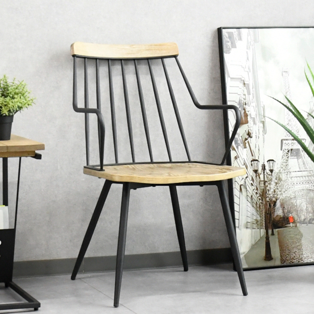 【アウトレット商品】 ダイニングチェア 古木デザイン