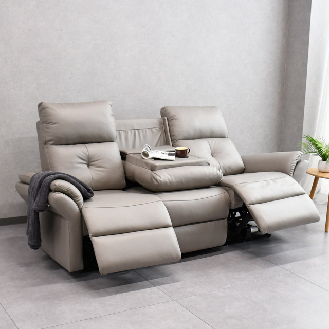 【アウトレット商品】 電動リクライニングソファ 3人掛け