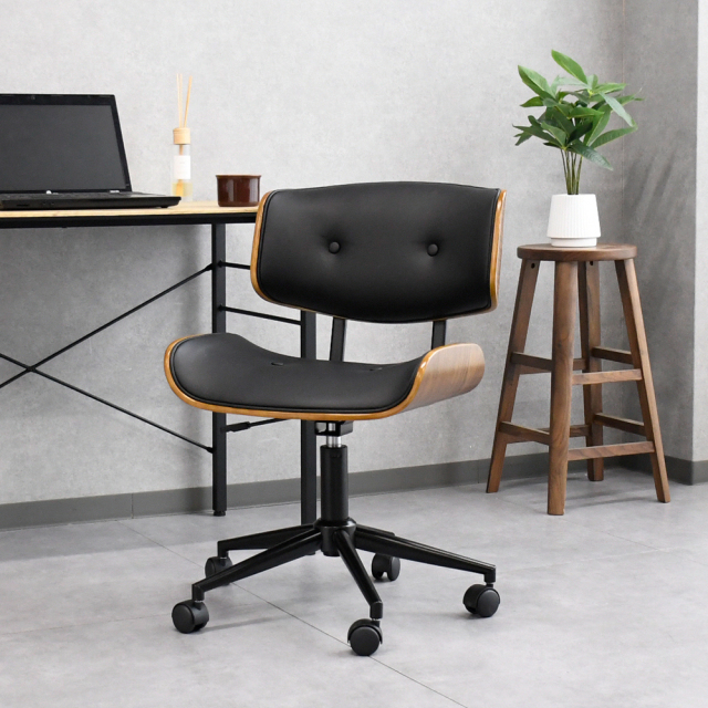 北欧デザイン回転昇降キャスター付きオフィスチェア
