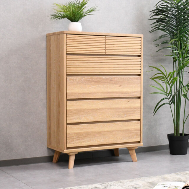 【アウトレット商品】 シギヤマ家具工業 クロスタイム80cm幅 タンス チェスト