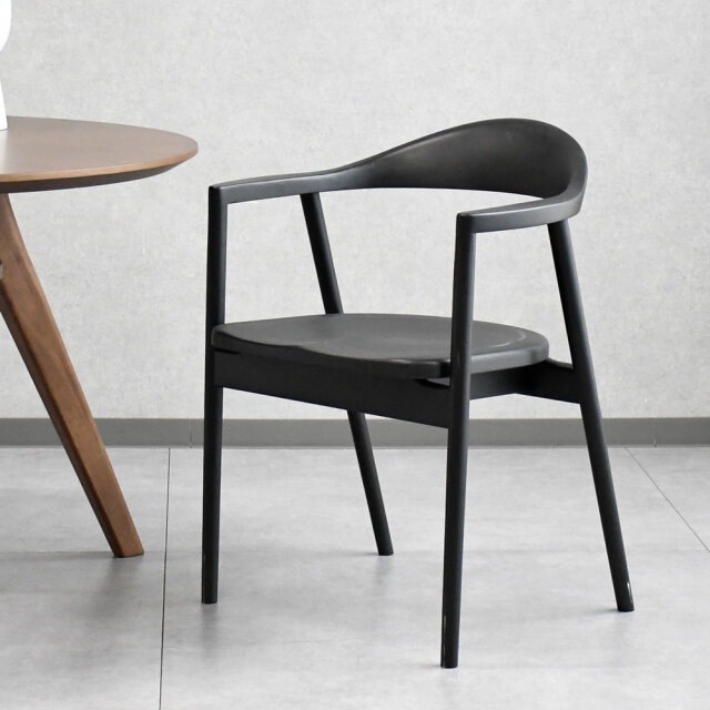 【アウトレット商品】無垢材木製ダイニングチェア シギヤマ家具工業