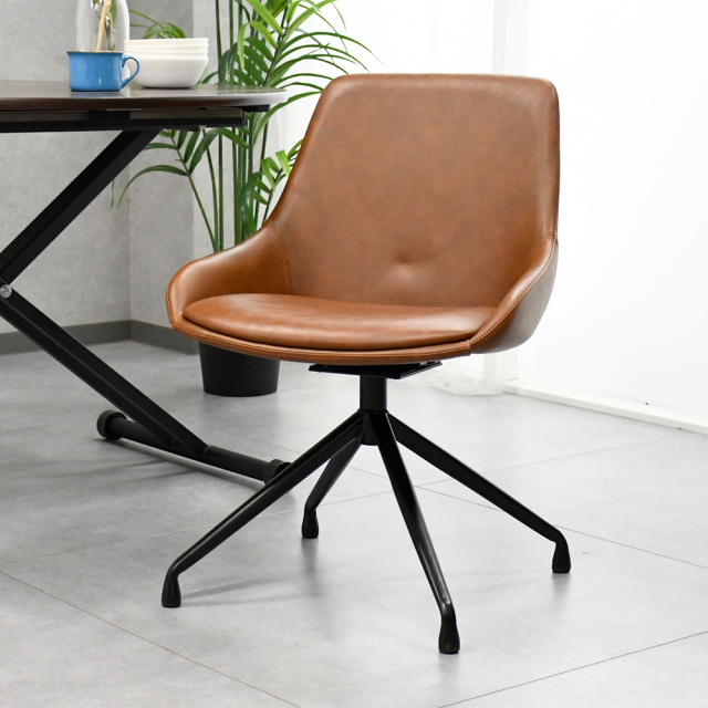 【アウトレット商品】回転式ダイニングチェアー