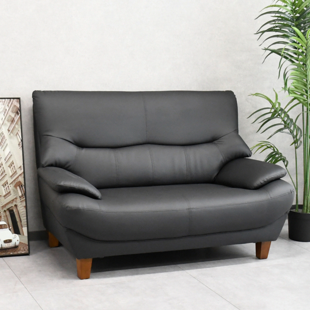 【アウトレット商品】 ハイバック2人掛けソファ