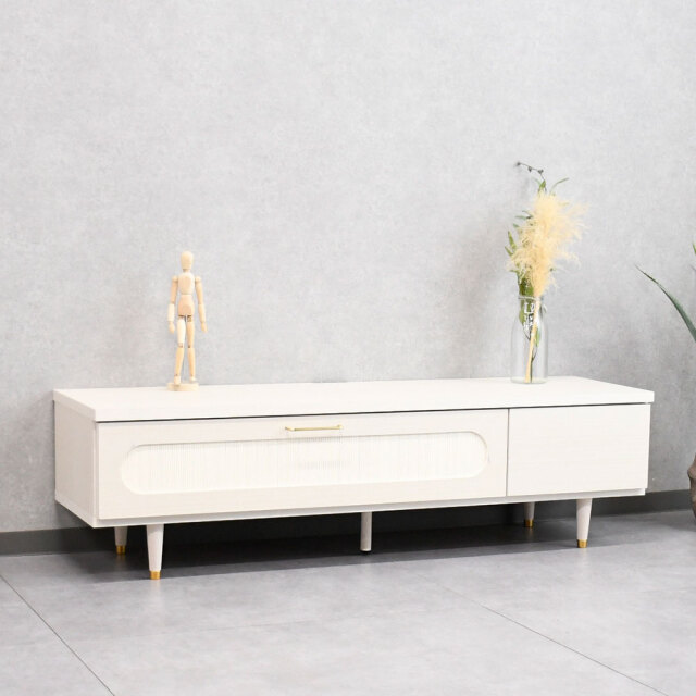 国産半完成品140cm幅テレビ台 テレビボード OB5H [アウトレット:打ち傷]