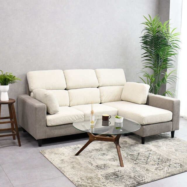 【アウトレット商品】レイアウトフリー3人掛けソファ FE22E