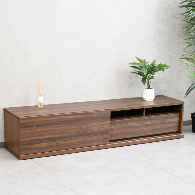 アウトレット】 国産完成品180cm幅テレビ台 テレビボード FG8D