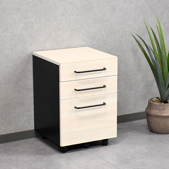 新品アウトレット】 キャスター付きデスクワゴン FF13I mobler