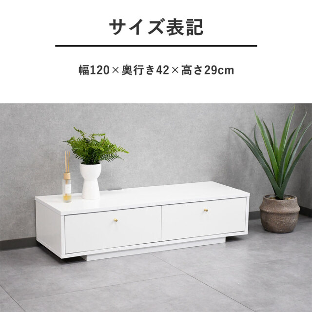 アウトレット】 国産完成品120cm幅テレビボード FF17G mobler