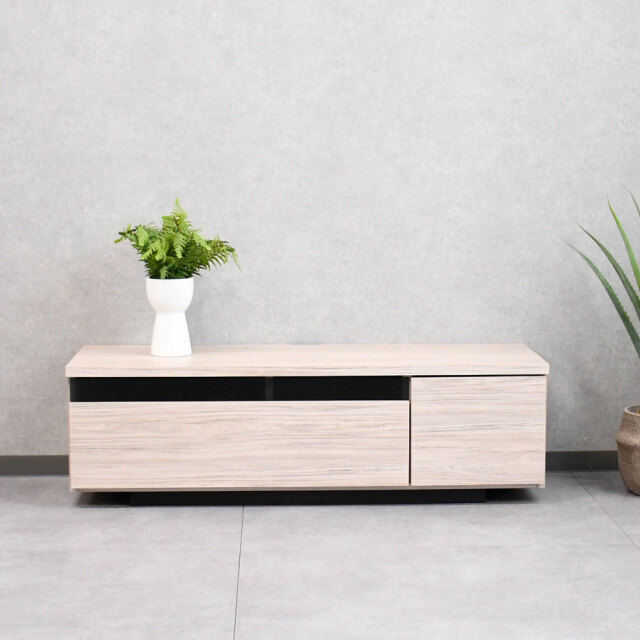 【アウトレット】 国産完成品120cm幅テレビ台 テレビボード FF26E