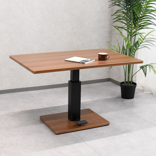 昇降テーブル120ｘ80 楽天市場】【本日クーポン5％引】 天然木 アカシア 昇降テーブル