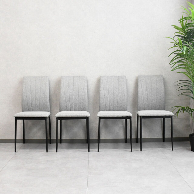 【新品アウトレット】ダイニングチェア4脚セット モダンデザイン FH29A