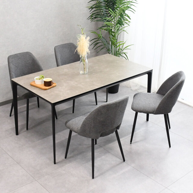 E-comfort 大理石チューリップダイニングテーブルΦ100 アメリカ