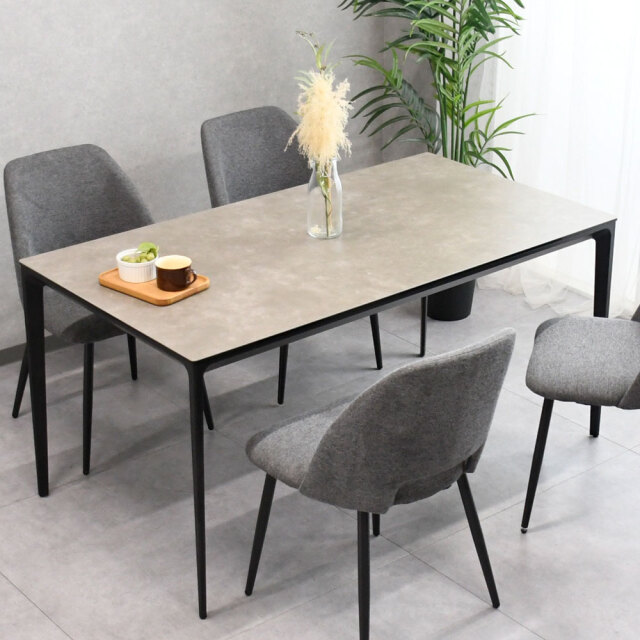 【美品】定価19.8万円 CHM-150セラミックダイニングテーブル幅150cm 幅150］ セラミック ダイニングテーブル 白 黒 テーブル 150cm