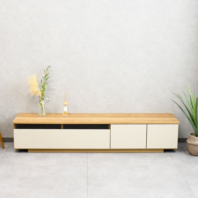 【新品アウトレット】国産完成品180cm幅テレビボード テレビ台 FI1A