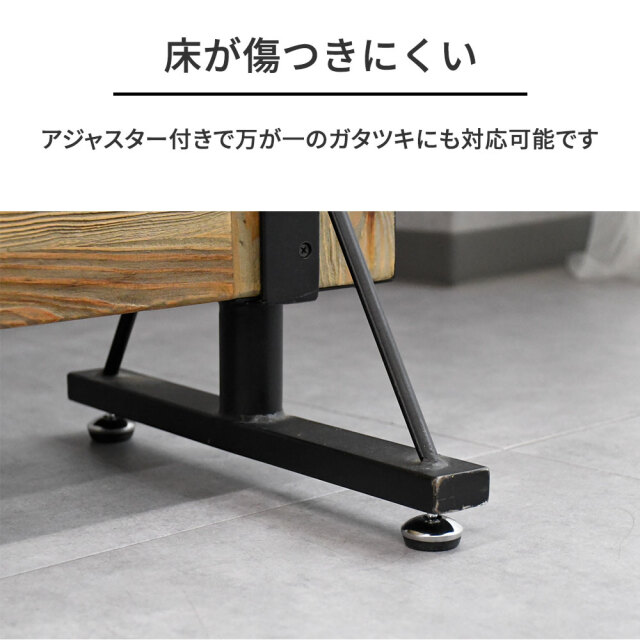 新品アウトレット】100cm幅パイン古木材パーテーション 間仕切り FI24A