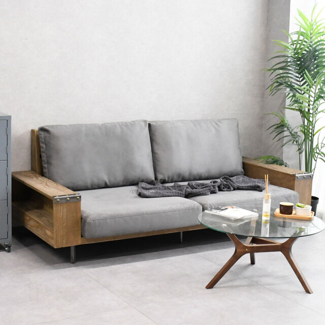 新品アウトレット】【値下げしました！】北欧ヴィンテージスタイル3人