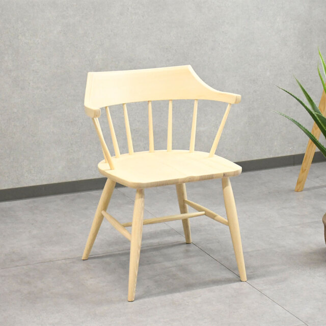 【新品アウトレット】北欧モダン無垢材 ダイニングチェア 木製 FI2F