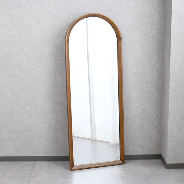 【新品アウトレット】オーク無垢材全身ミラー 60×160 FI8I