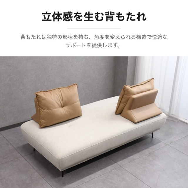 【新品】当店オリジナルソファーベッド　レザーファブリック　 ソファーベッド ソファ ベッド ファブリックレザー シングル