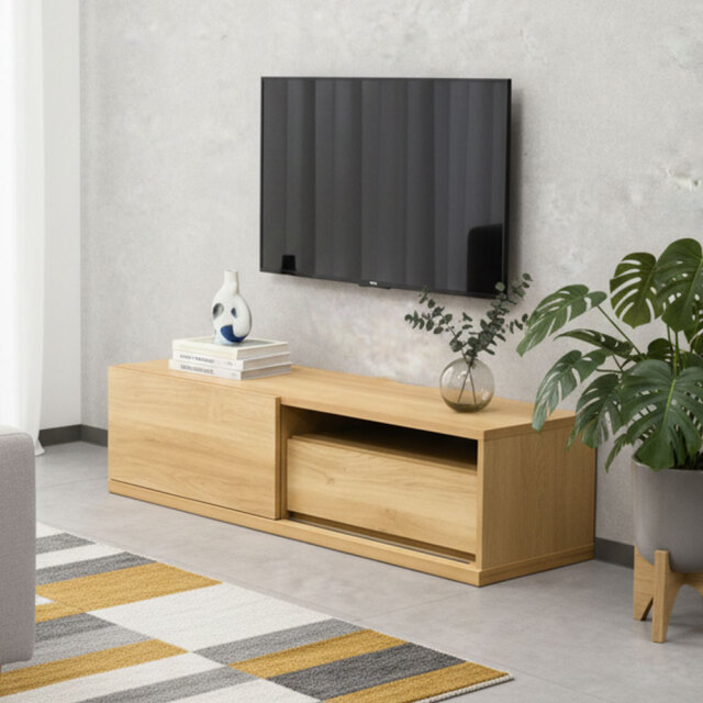 【国産完成品】北欧シンプルデザイン150cm幅テレビボード テレビ台 OA25A