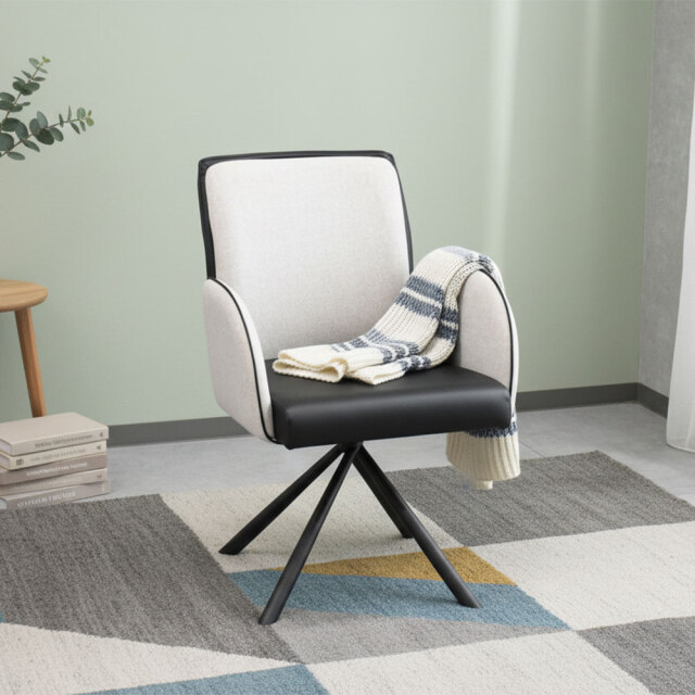 【回転、肘付き！】ダイニングチェア 椅子 OA5D