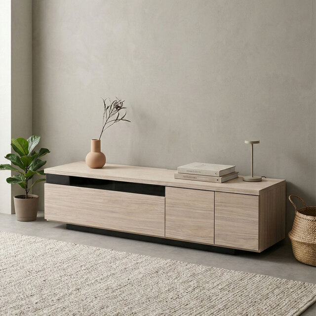 国産完成品140cm幅テレビボード テレビ台 OB26G [アウトレット:傷あり]