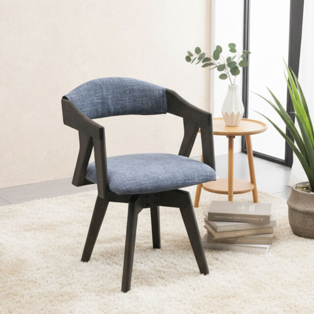 洗える 回転式カバーリングダイニングチェア OB5A [アウトレット:サンプル品]