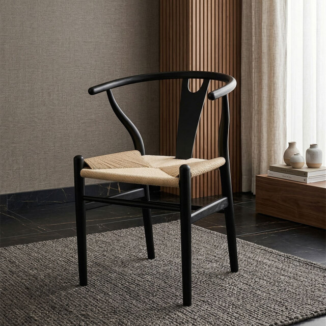 Yチェア リプロダクト品 無垢材 ダイニングチェア OD3D [アウトレット:撮影品]