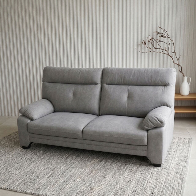 ペットフレンドリー 3人掛けソファ グレー OD6L  [アウトレット:撮影品]