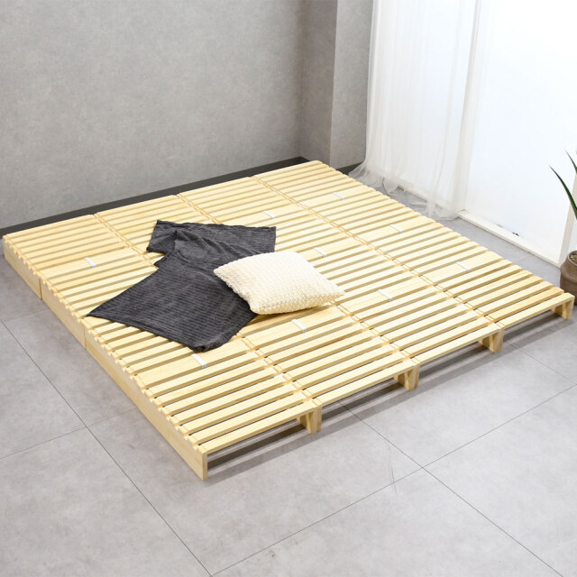 使い方は自由！ベッドやソファに！ パレットベッド キングサイズ OD1G [アウトレット:撮影品]