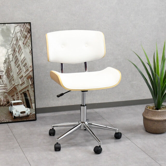 【新品アウトレット】イームズ調オフィスチェア キャスター付き OJ27E