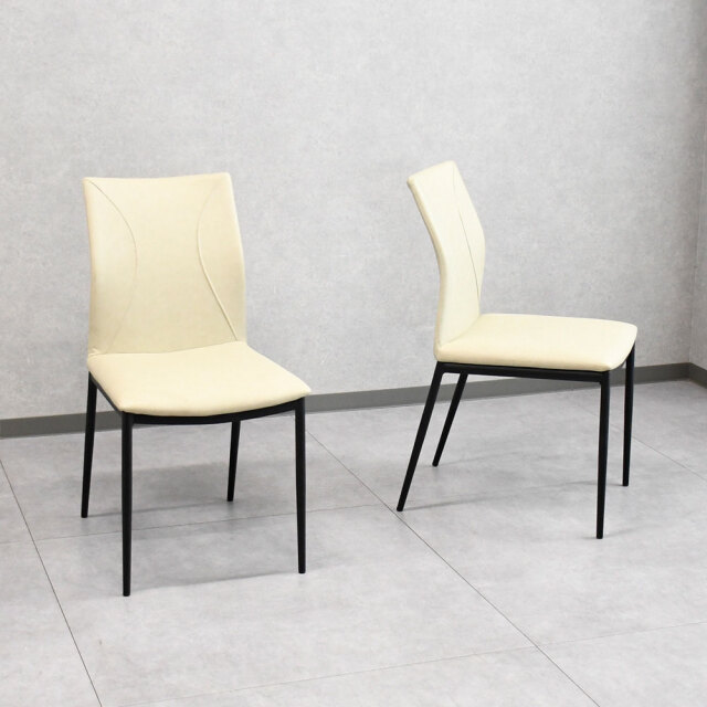 新品アウトレット】 ラタン調ダイニングチェア2脚セット FG8J mobler