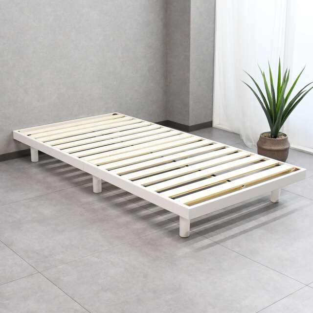 【新品アウトレット】フレームのみ木製シングルすのこベッド OJ8B