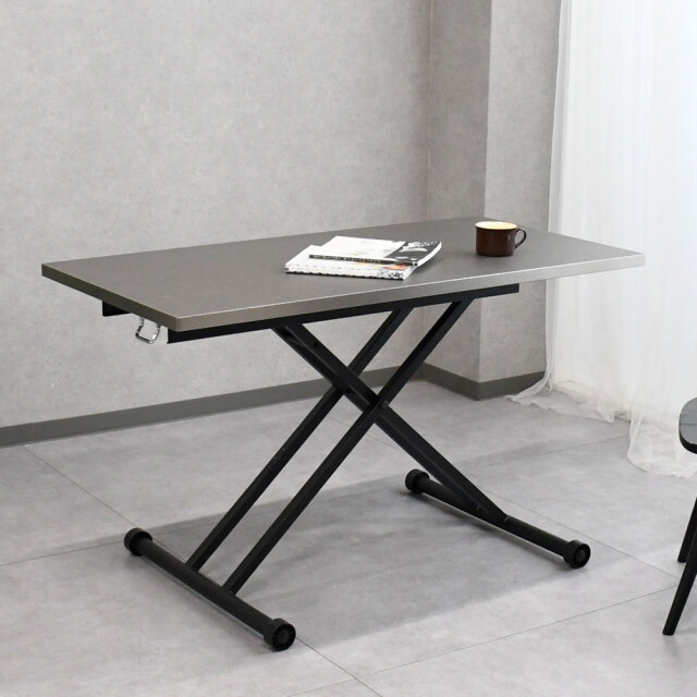 【新品アウトレット】 120cm幅昇降式テーブル OK11G