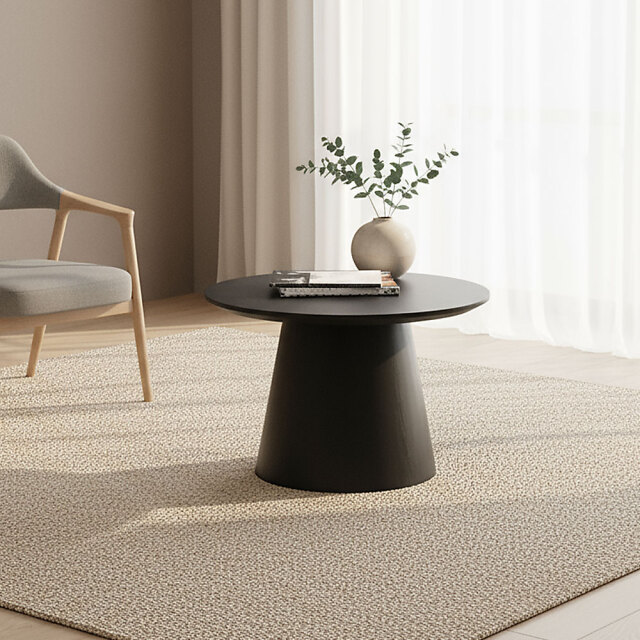 【新品アウトレット】北欧デザイン！ヘリンボーン柄 60cm幅ローテーブル センターテーブル OJ28B