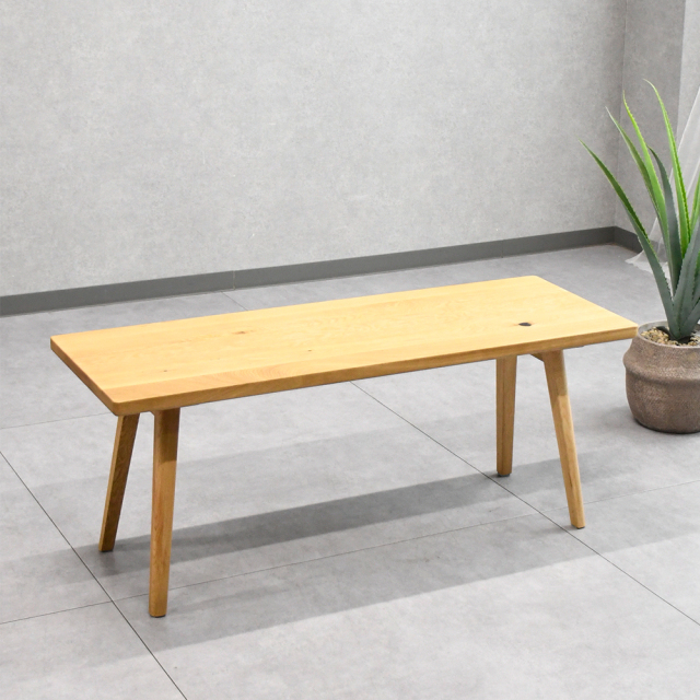 mobler オーク材伸長式ダイニングテーブル 110cm 170cm 超大型オーク材伸長式ダイニングテーブル 110 170cm mobler