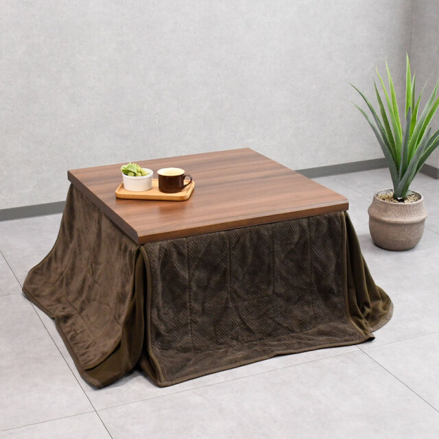 【新品アウトレット】75cm幅のこたつ布団セット 石英管ヒーター OL10C