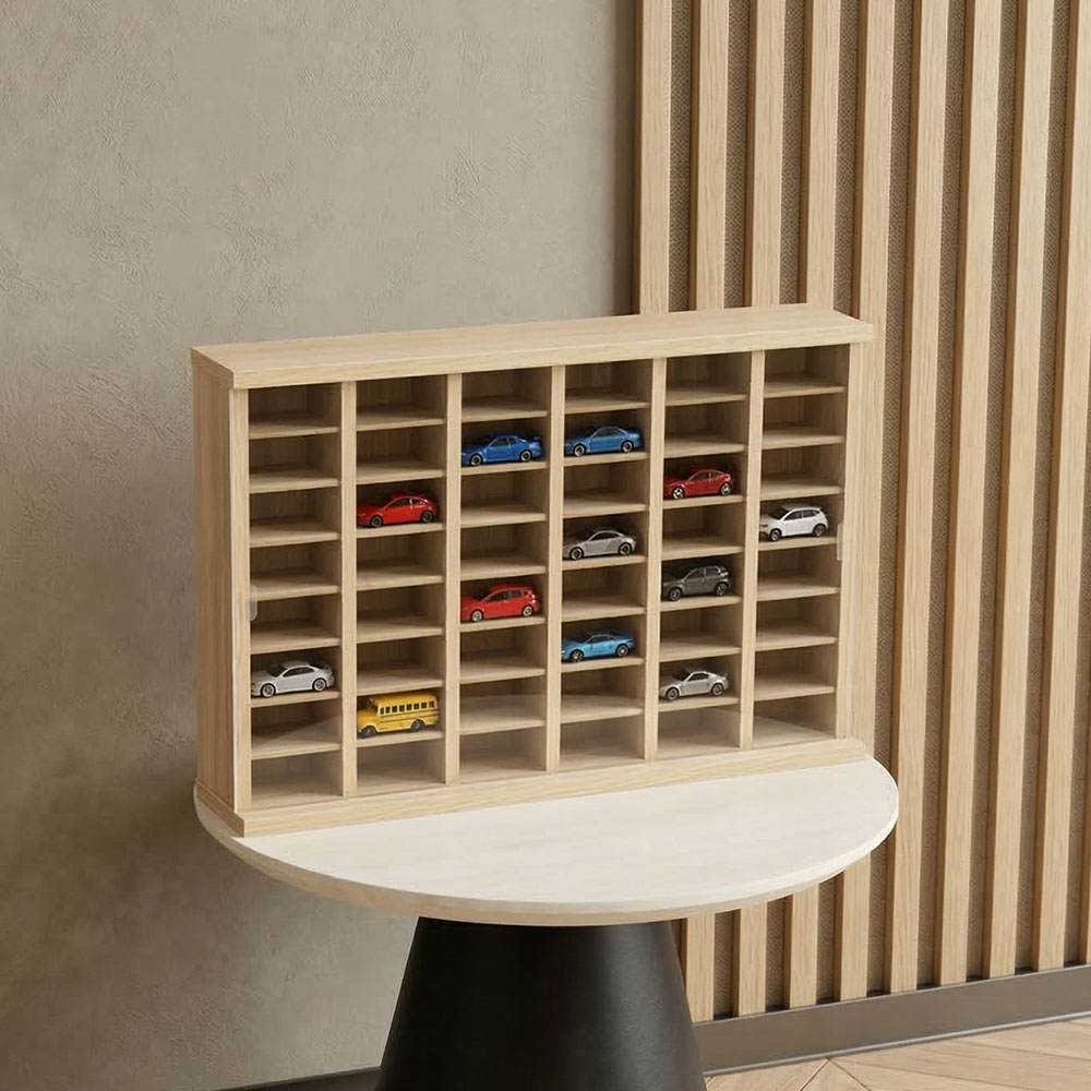 ミニカー コレクションケース 木製