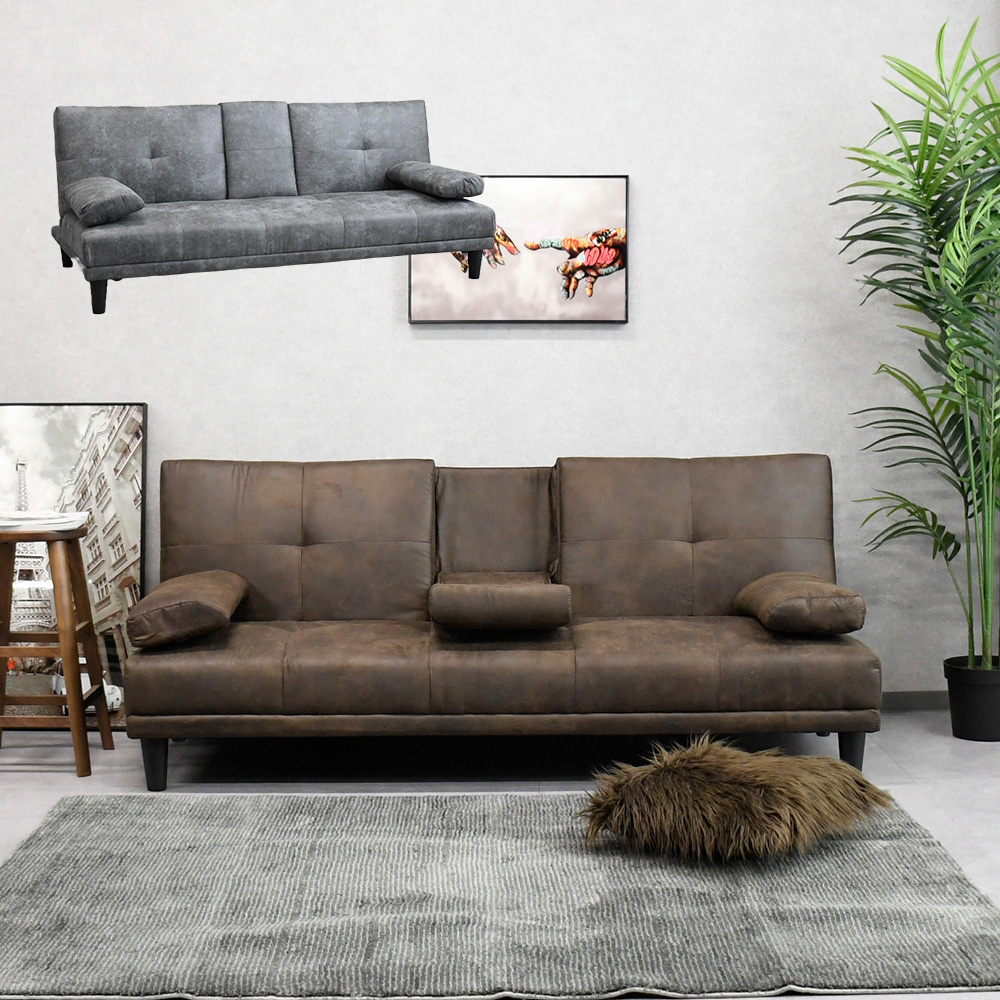 通販売り切れ商品‼️ソファベッド♪ブラウン ブラウンソファベッド 180cm リクライニング 【公式通販】