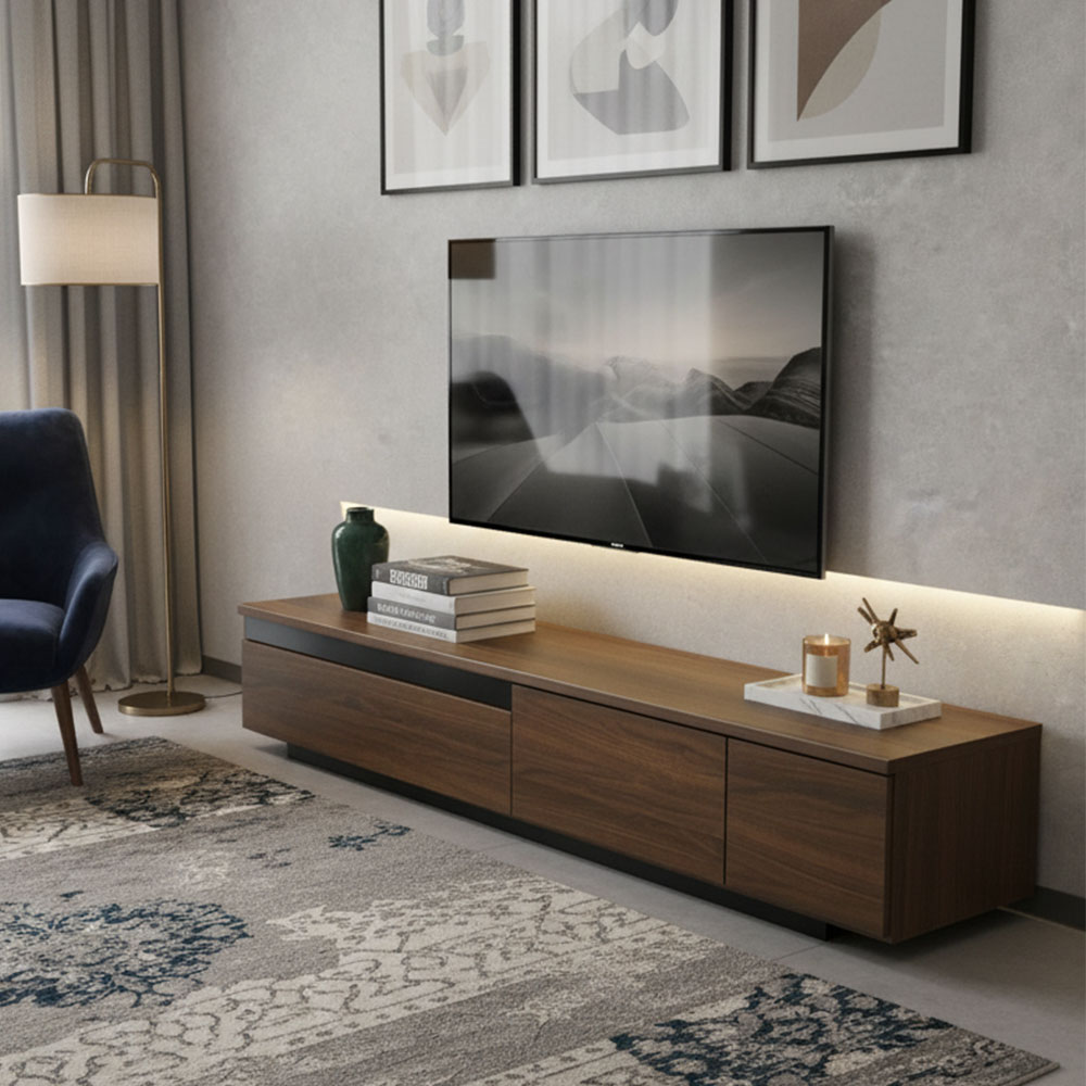 【新品アウトレット】国産完成品200cm幅テレビボード テレビ台 OA19I