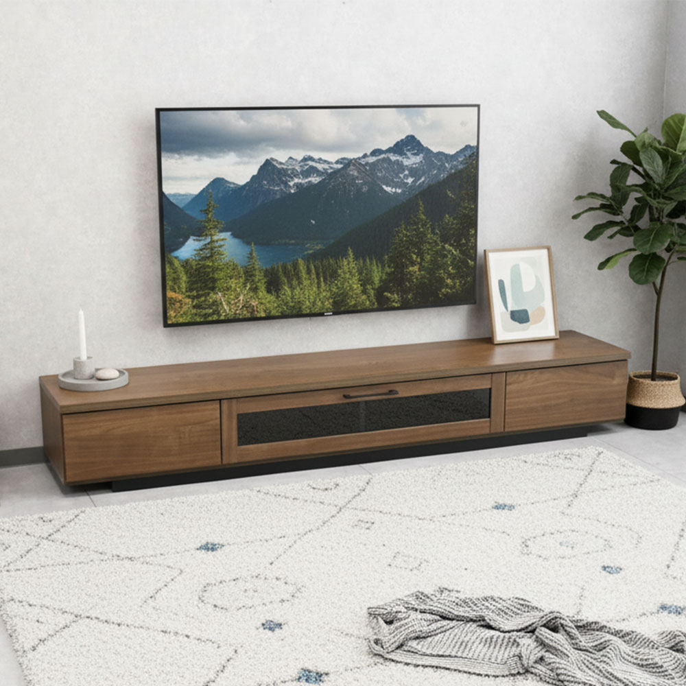 【F☆☆☆☆規格の完成品】200cm幅国産完成品テレビボード テレビ台 OA5B