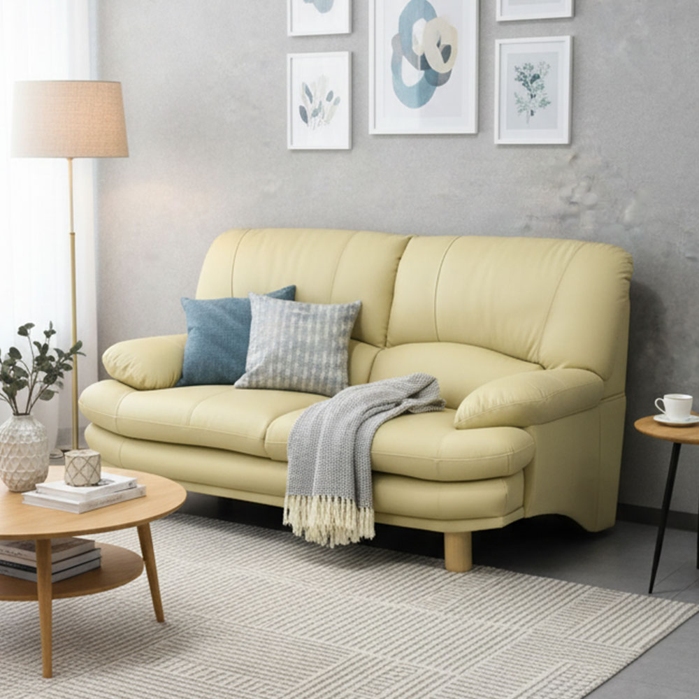 【新品アウトレット】関家具 スイート 本革 2.5人掛け ソファ  OA7A