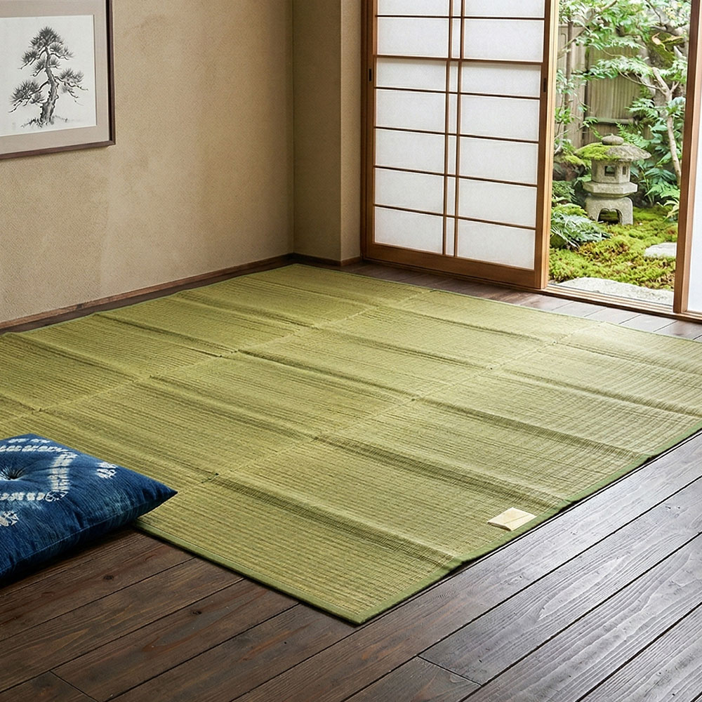 掛川織4,5畳用い草 ござ OB27C[アウトレット:在庫品]