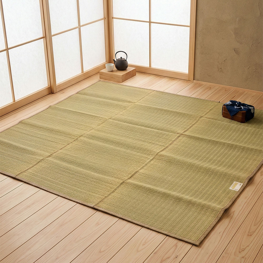 掛川織4,5畳用い草 ござ OB27E[アウトレット:在庫品]