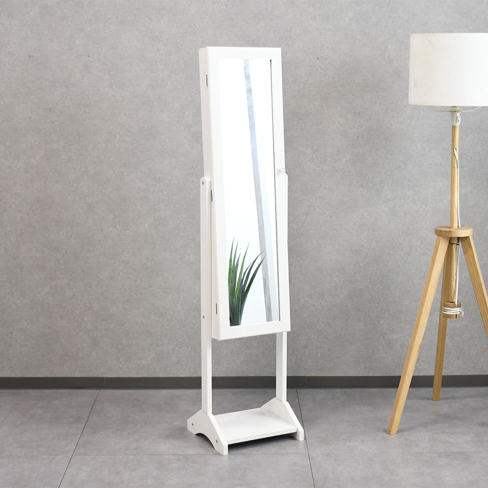 姿見ミラーアクセサリー収納付 鏡 ドレッサー