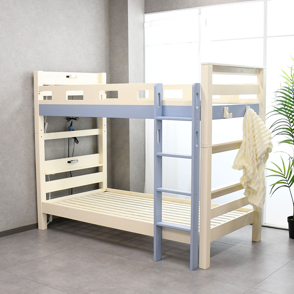 超がつくほど頑丈な２段ベッド！ フィンランドパイン無垢材