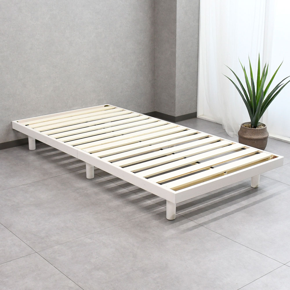 【新品アウトレット】フレームのみ木製シングルすのこベッド OJ8B